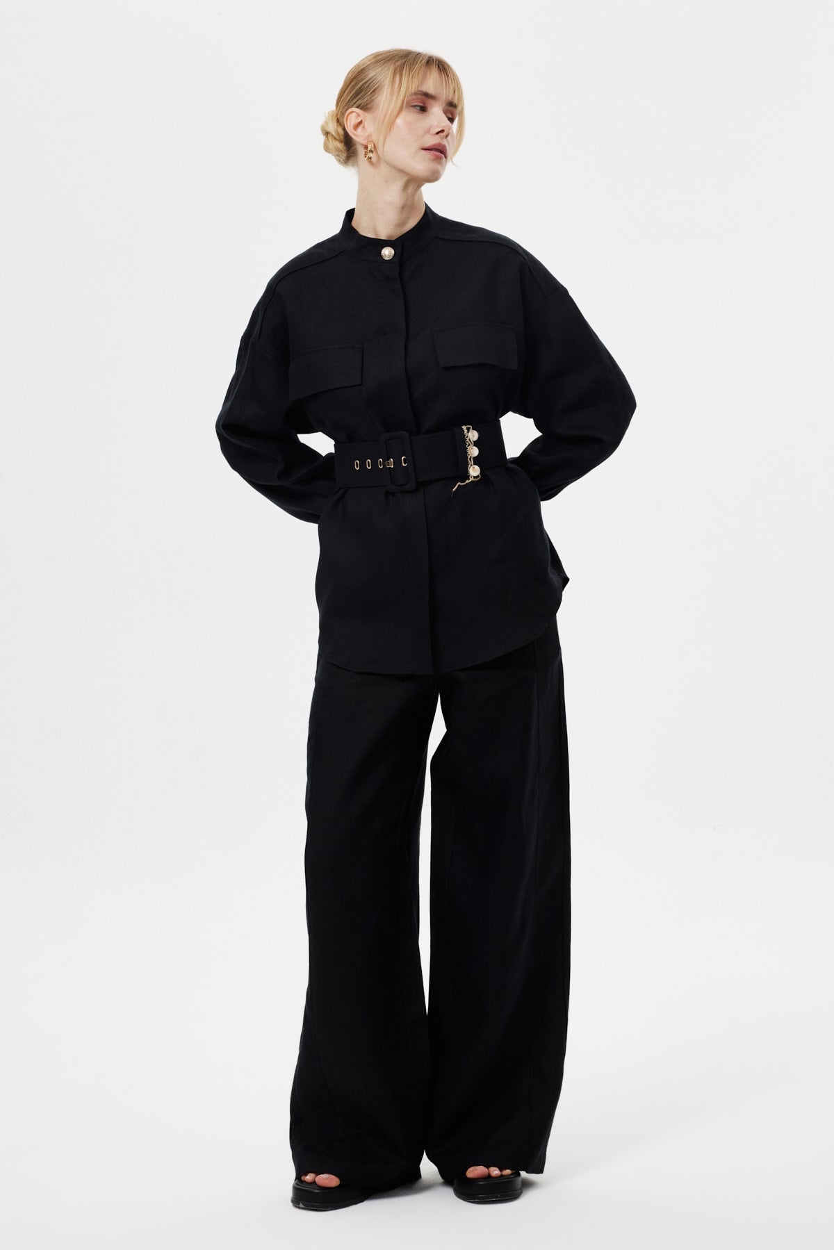 Kemerli Casual Takım