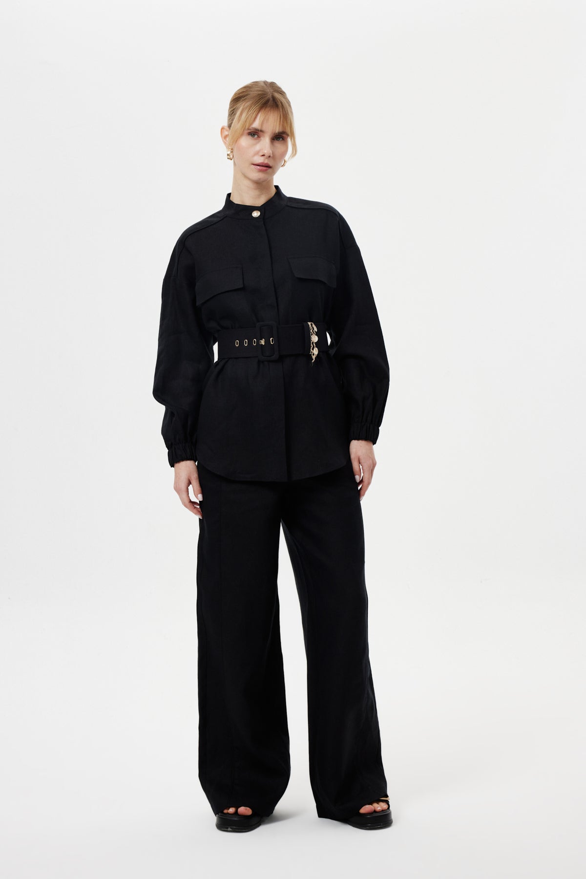 Kemerli Casual Takım