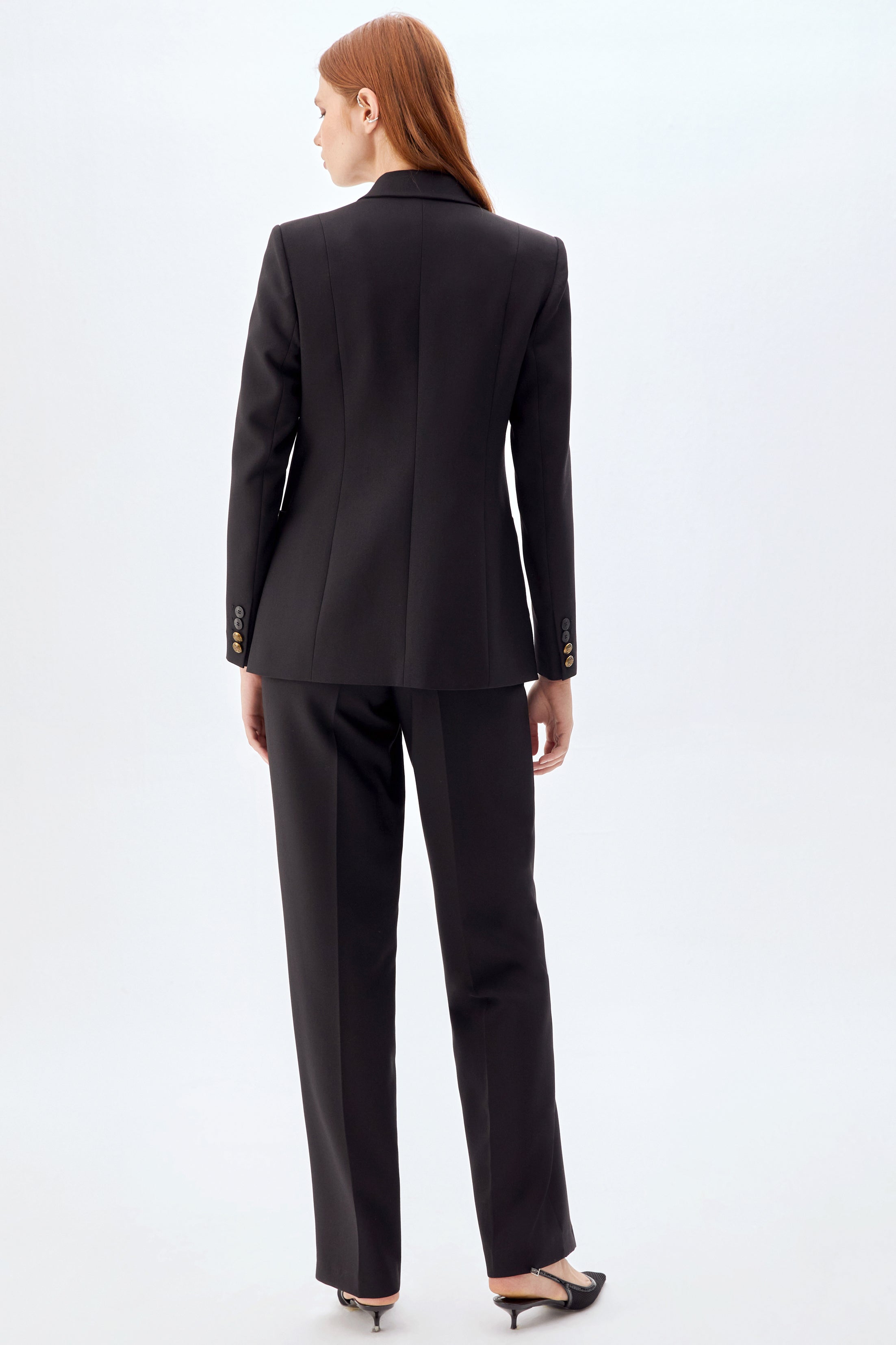 Tek Düğmeli Blazer Ceket Takım