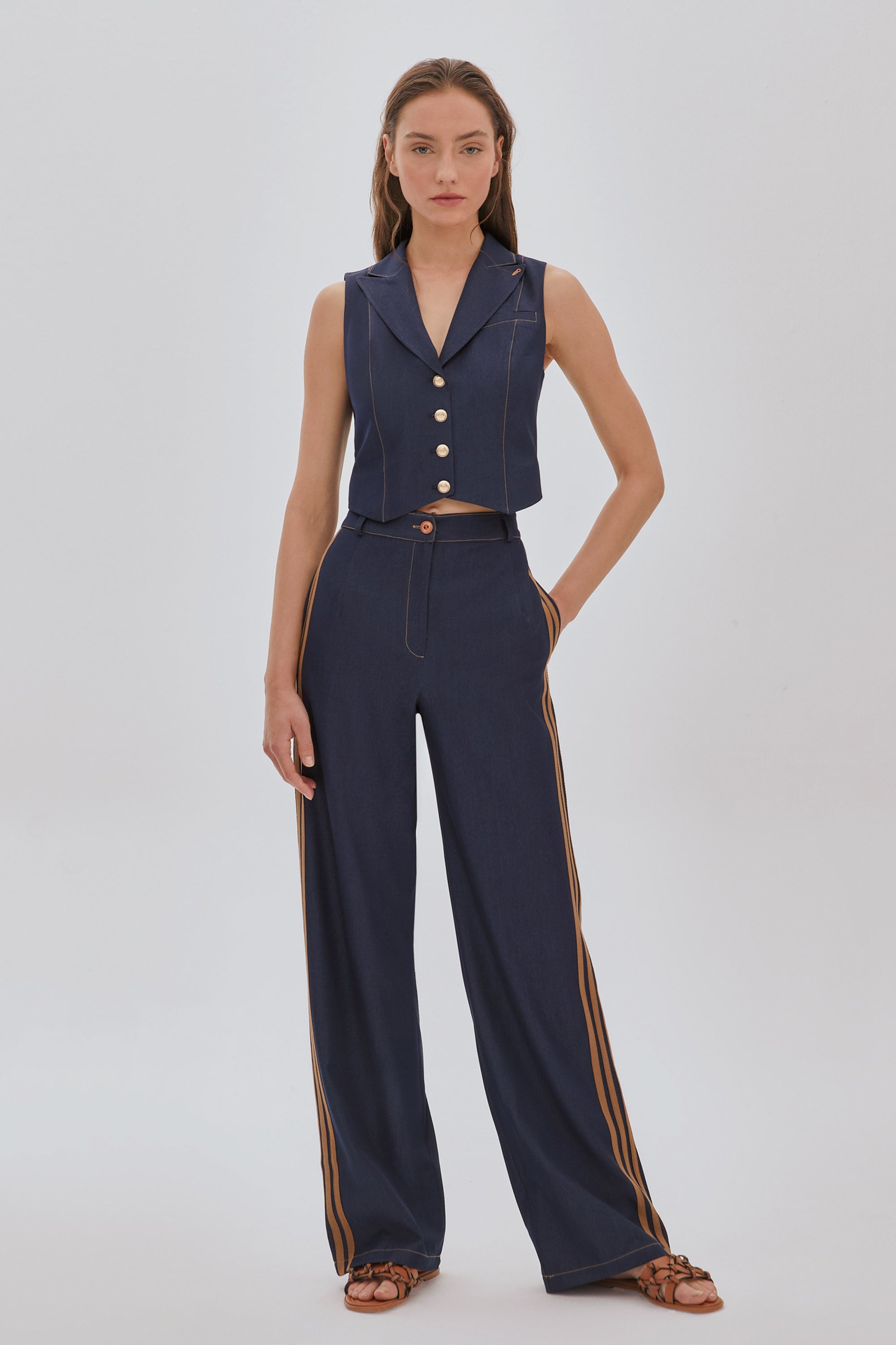 ındıgo Yelek LACİVERT