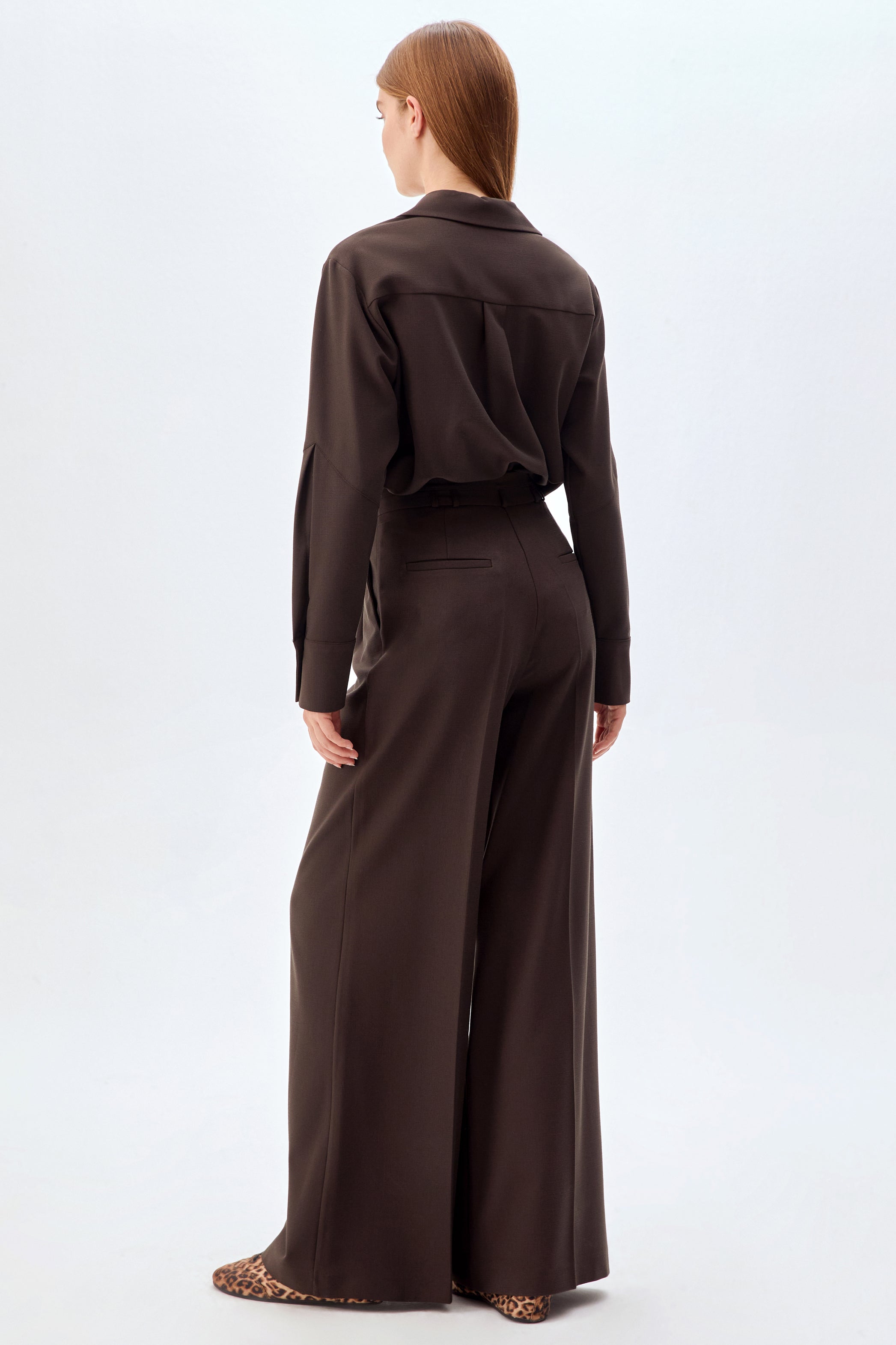 Palazzo Gömlekli Takım KAHVERENGİ