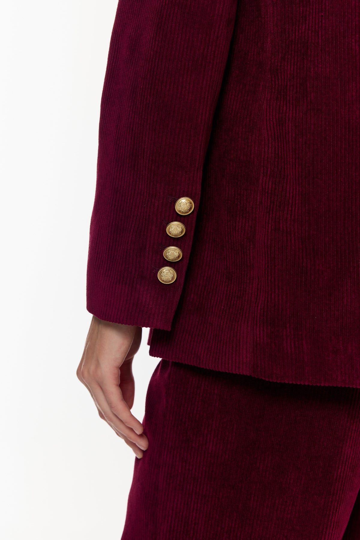 Çift Düğmeli Blazer Ceket