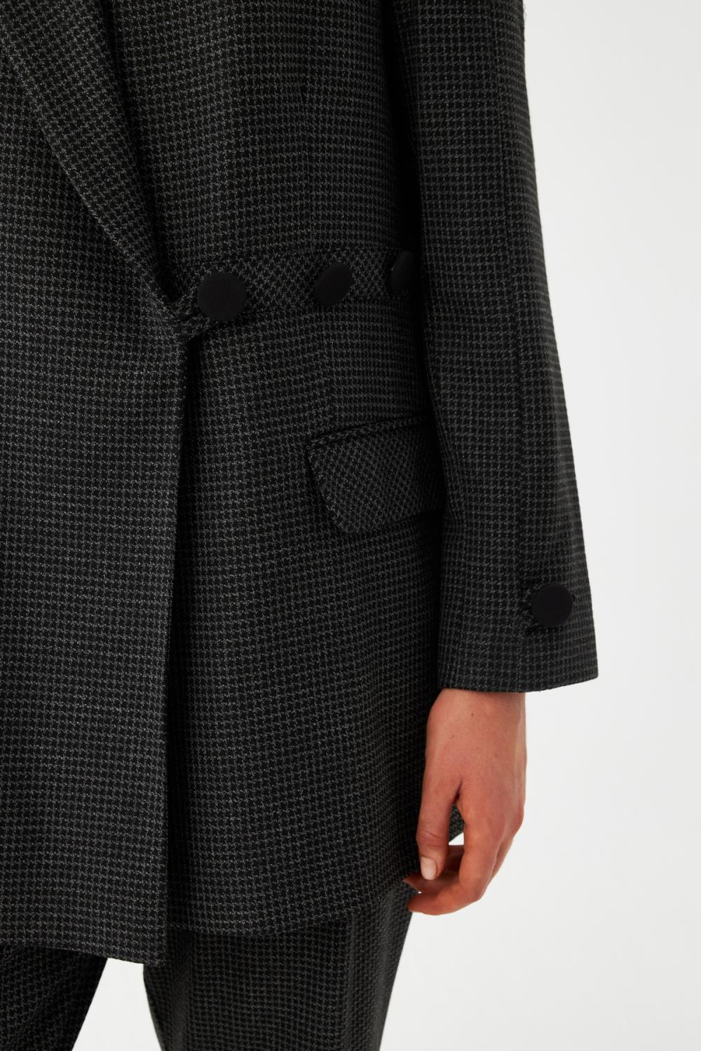 Düğme Detaylı Blazer Ceket