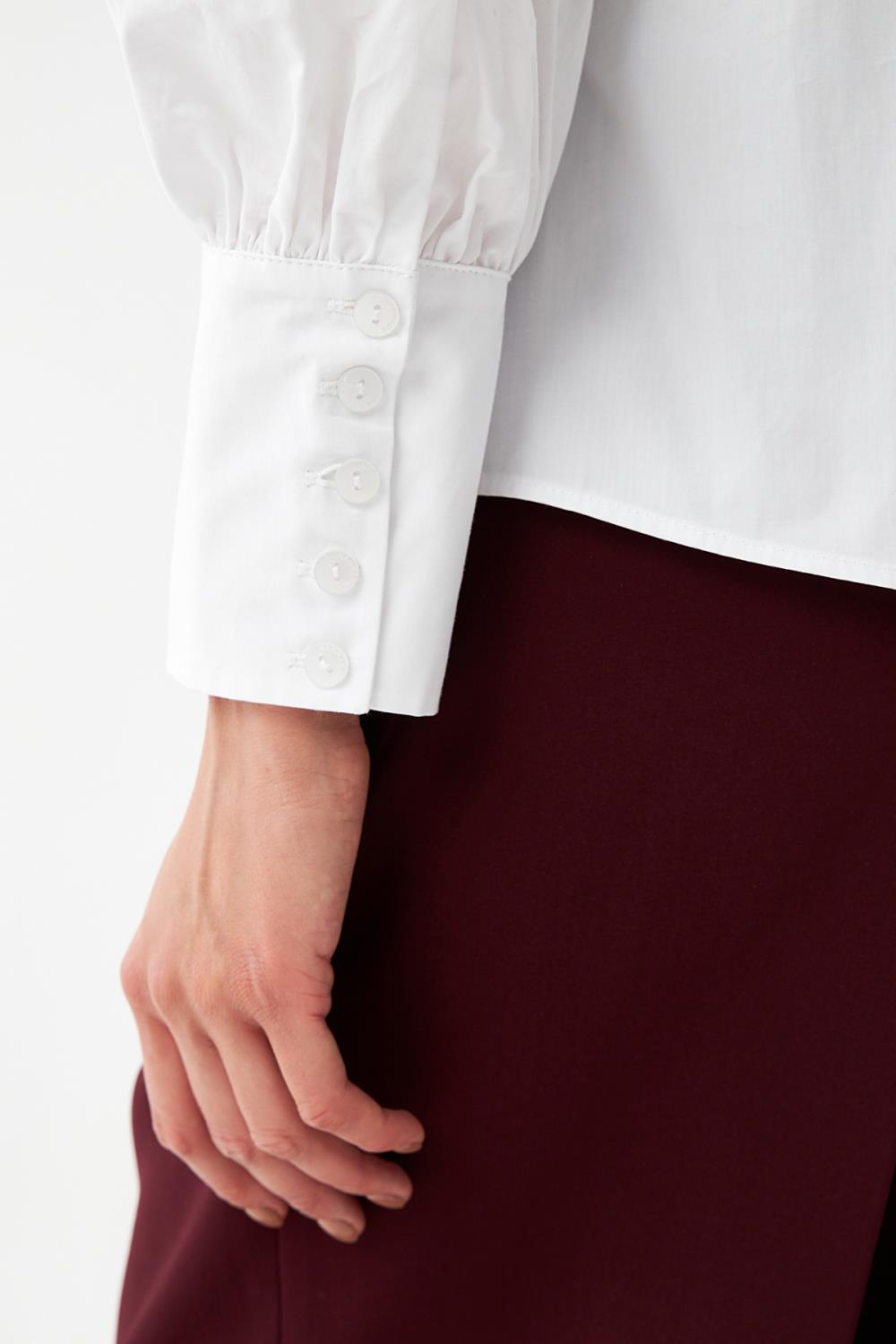 Fırfır Detaylı Gömlek