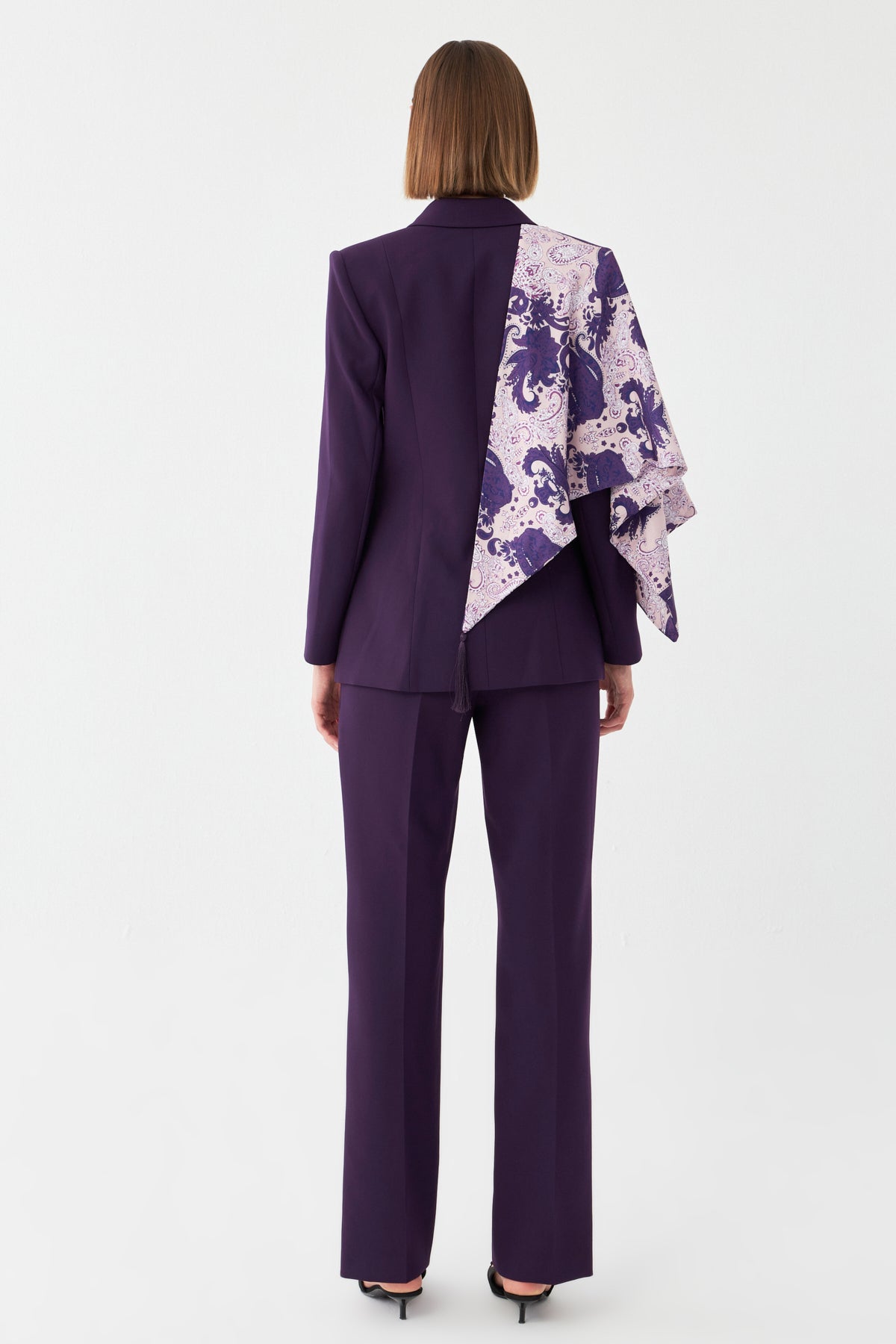 Desen Detaylı Pantolon Takım