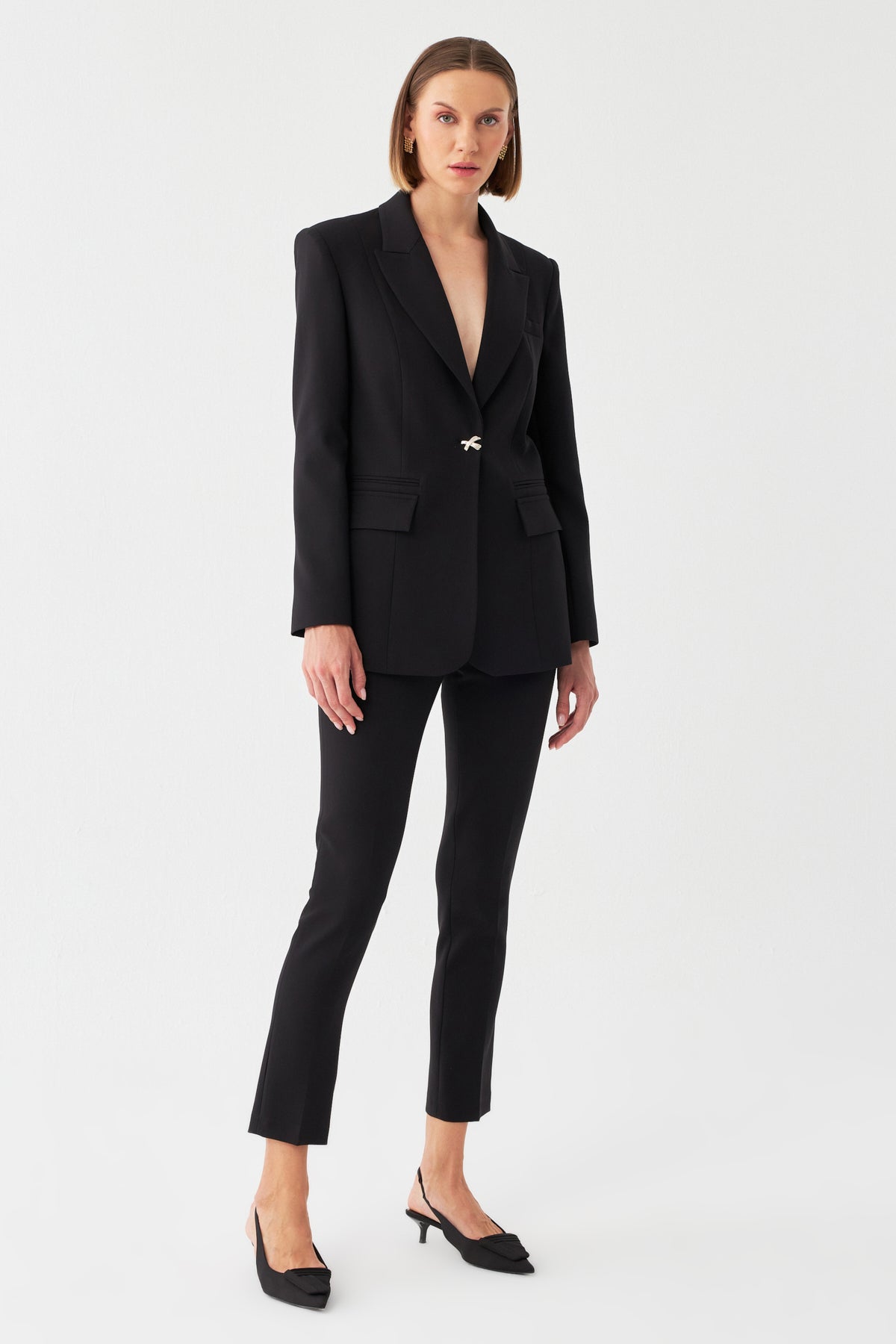 Tek Düğmeli Blazer Takım