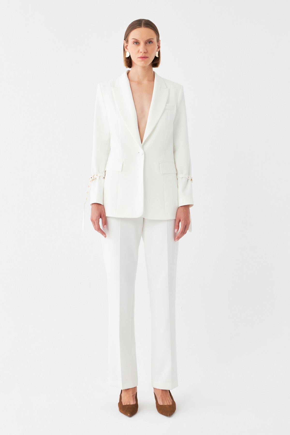 Tek Düğmeli Blazer Takım