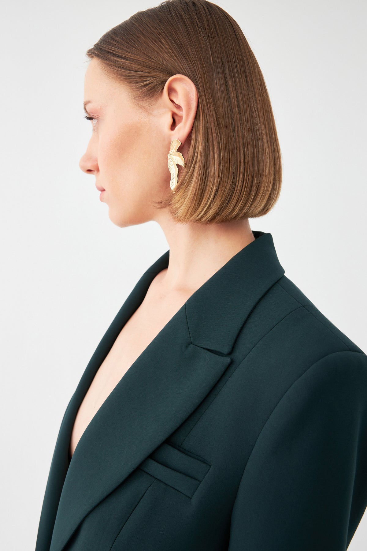 Tek Düğmeli Blazer Takım