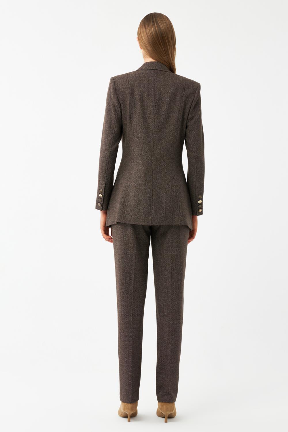 Düz Kesim Blazer Ceket