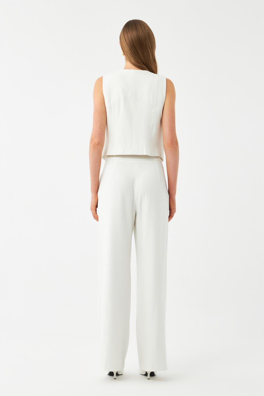 Yelek-Bol Paça Pantolon Takım