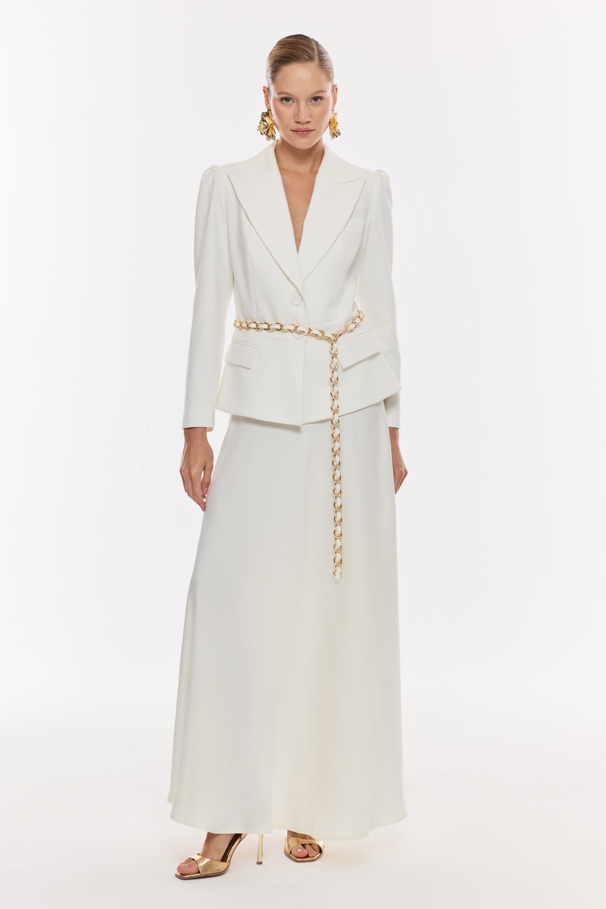 Zincir Kemer Detaylı Şık Takım