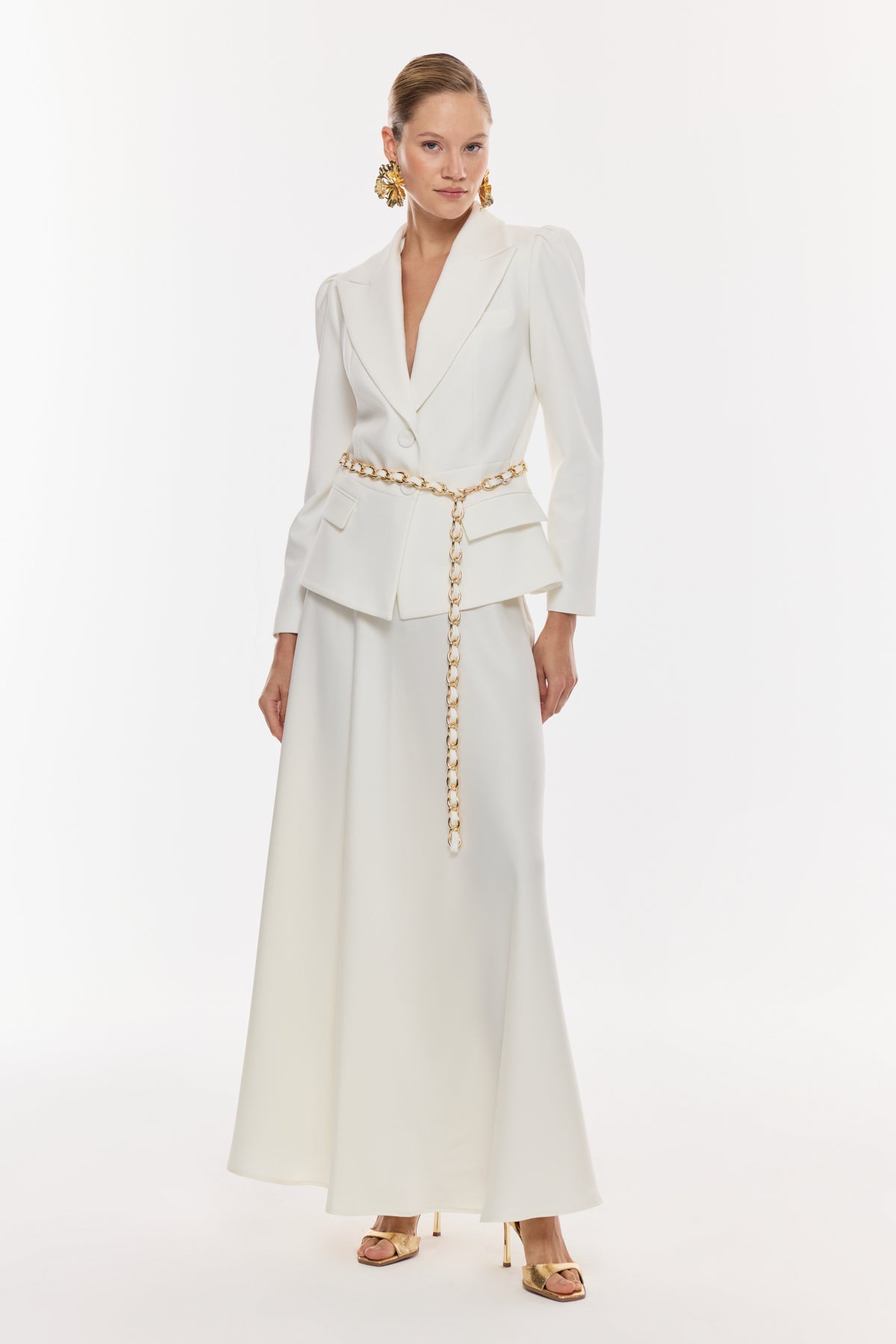 Zincir Kemer Detaylı Şık Takım