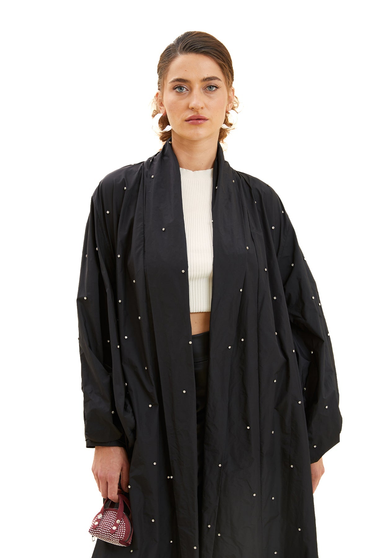 Taş İşlemeli Kaftan