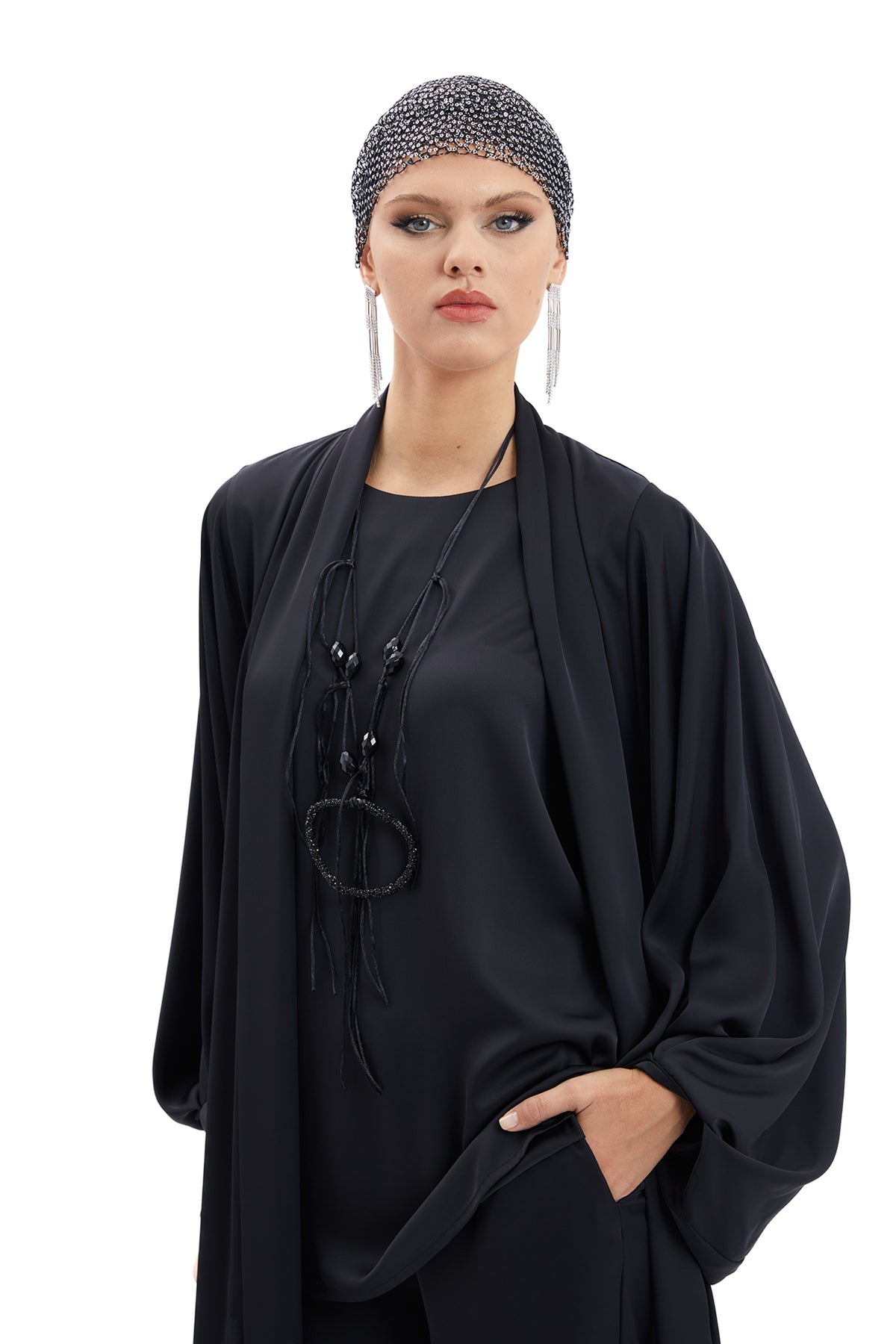 Kolye Detaylı 3 Parça Takım