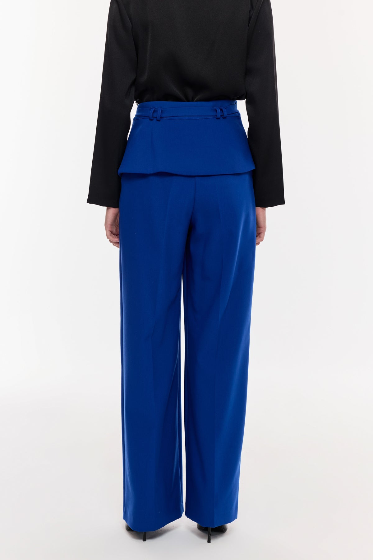 Aksesuar Detaylı Palazzo Pantolon