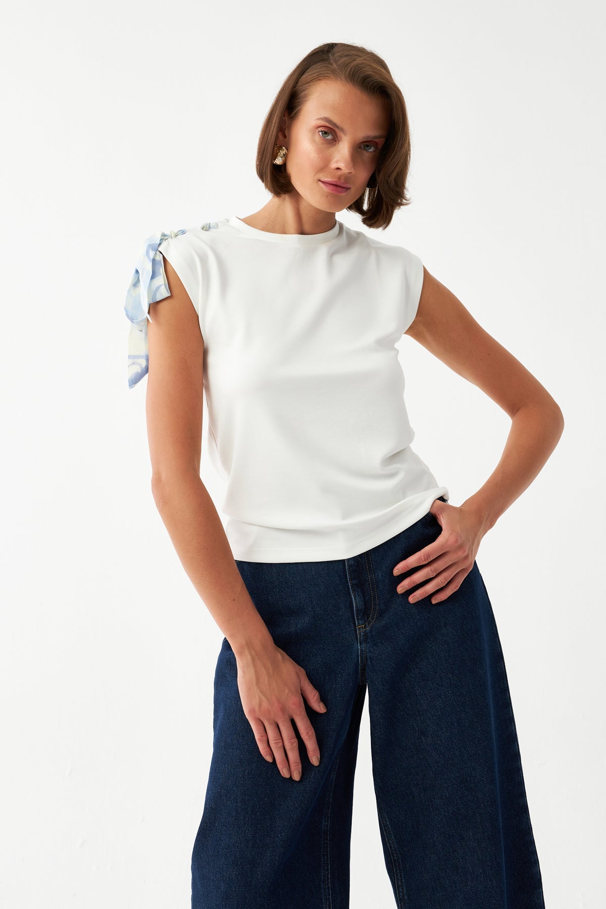 Aksesuar Mixli Bluz EKRU