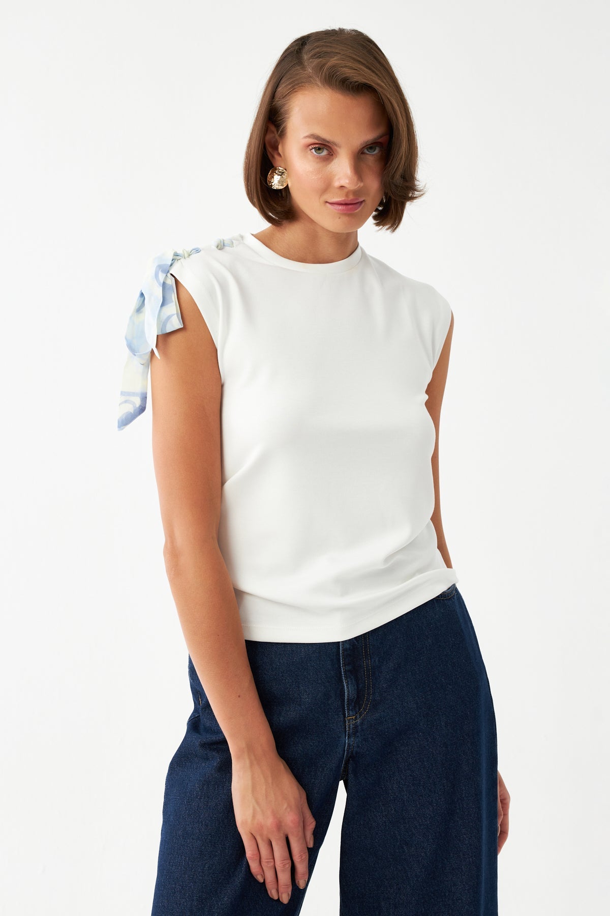 Aksesuar Mixli Bluz EKRU