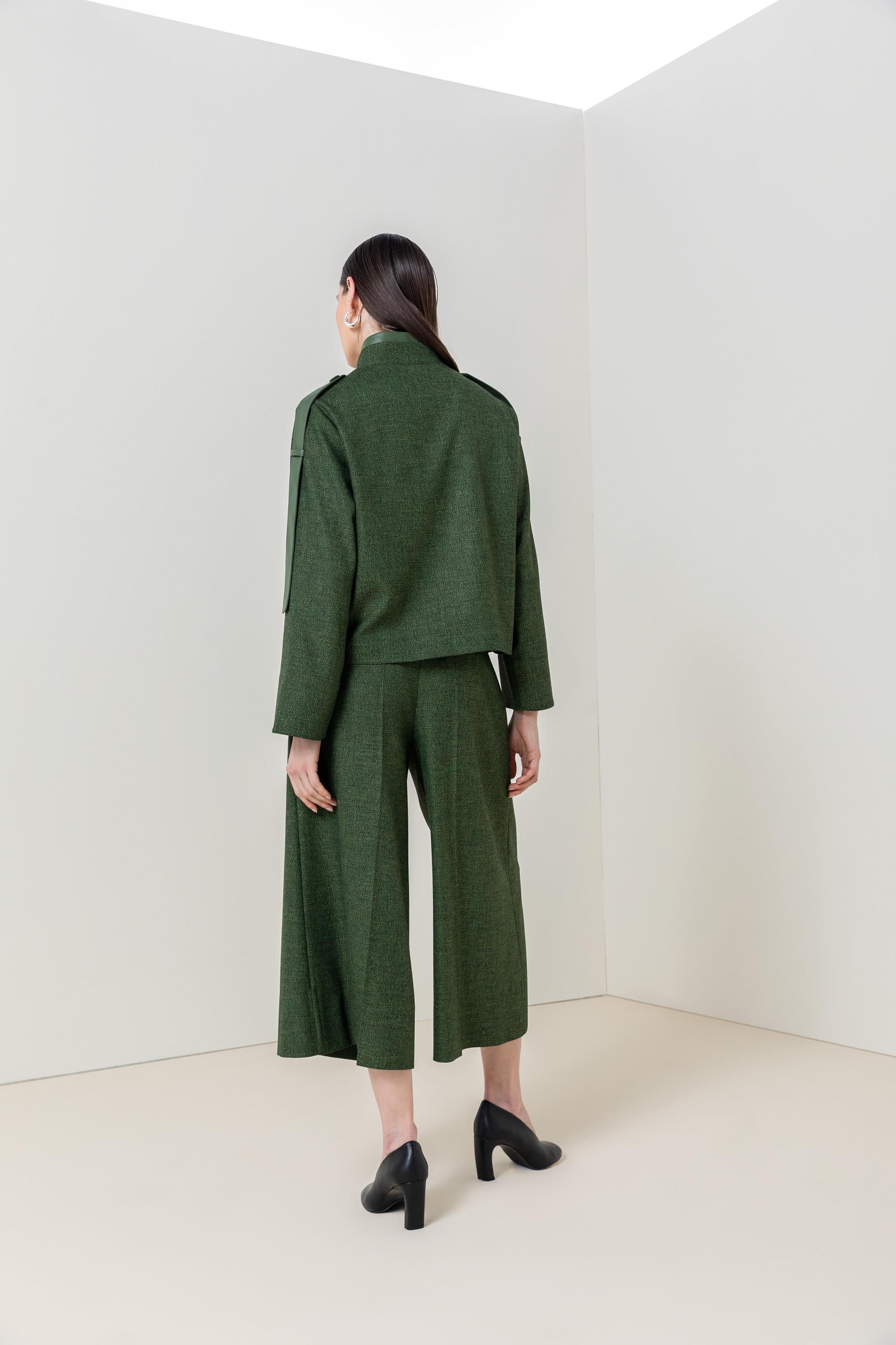 BEL DETAYLI KISA PAÇA PANTOLON 26W20820