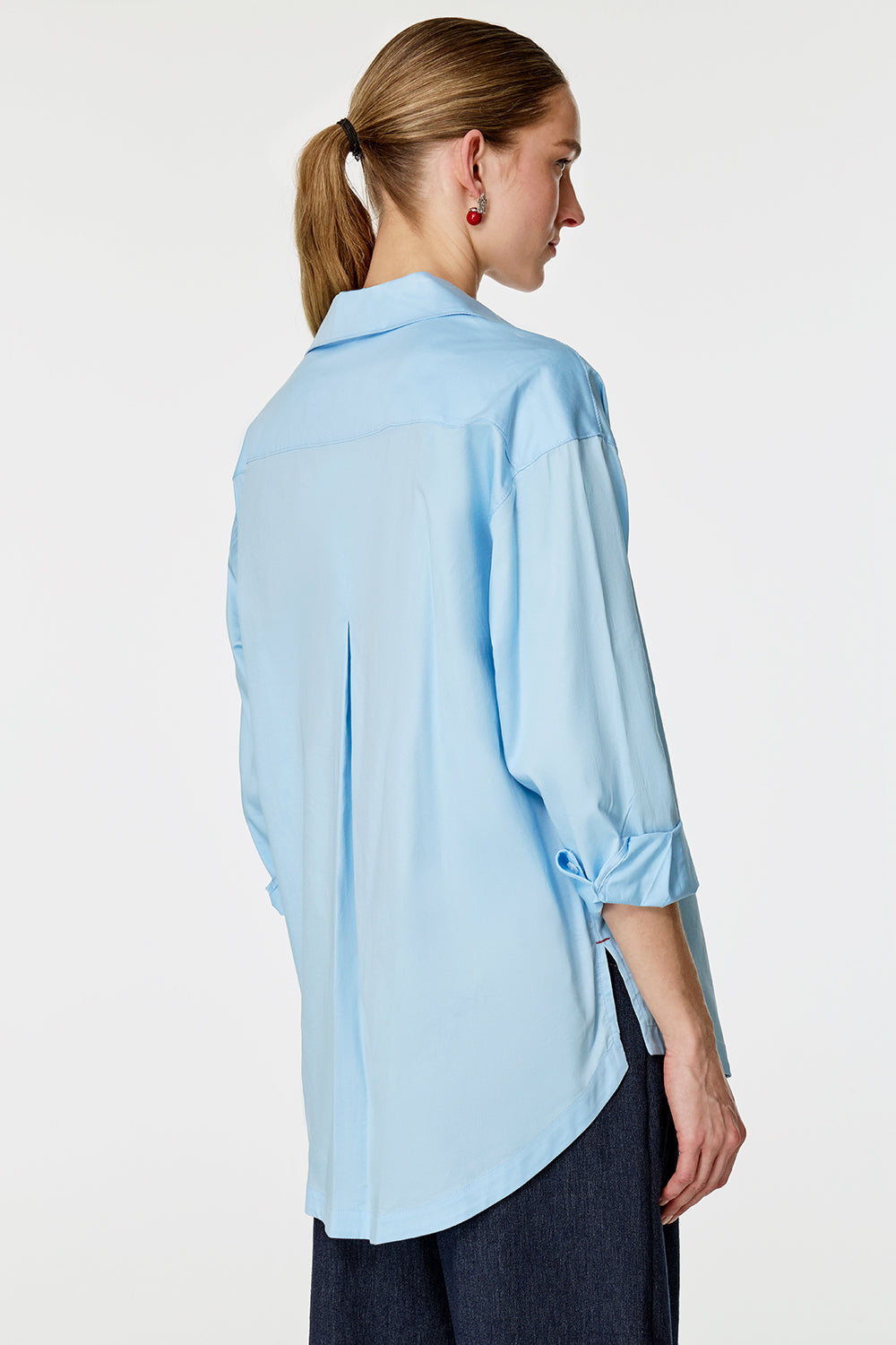 Nakış Detaylı Pamuk Gömlek