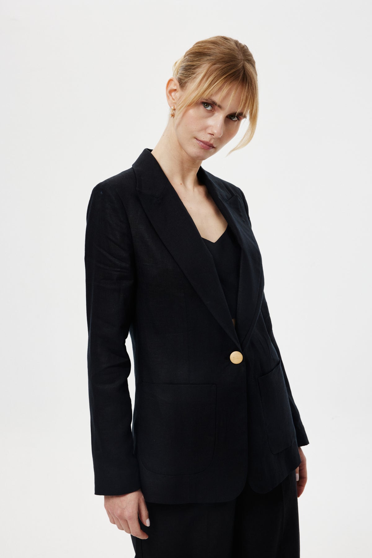 Keten Blazer Ceket
