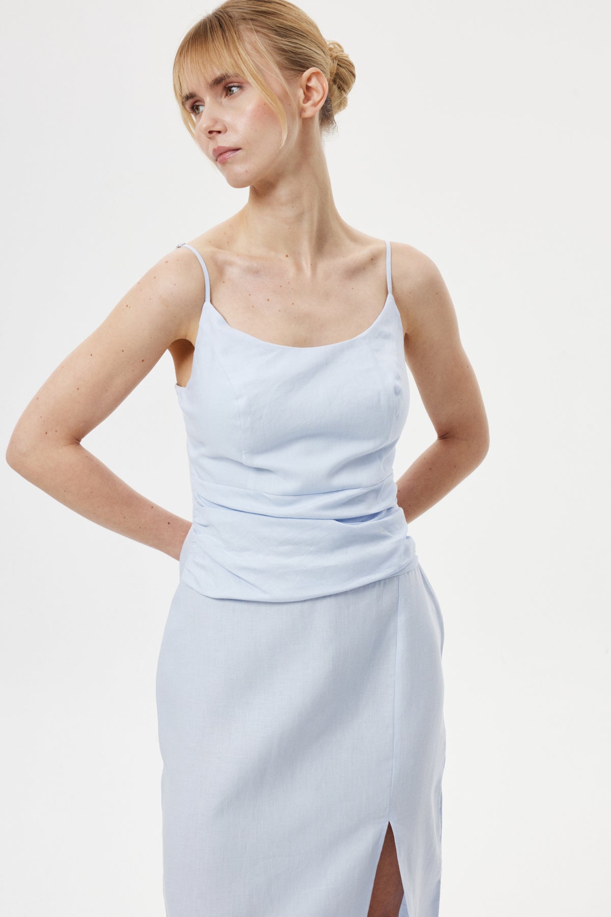 Drapeli Casual Elbise