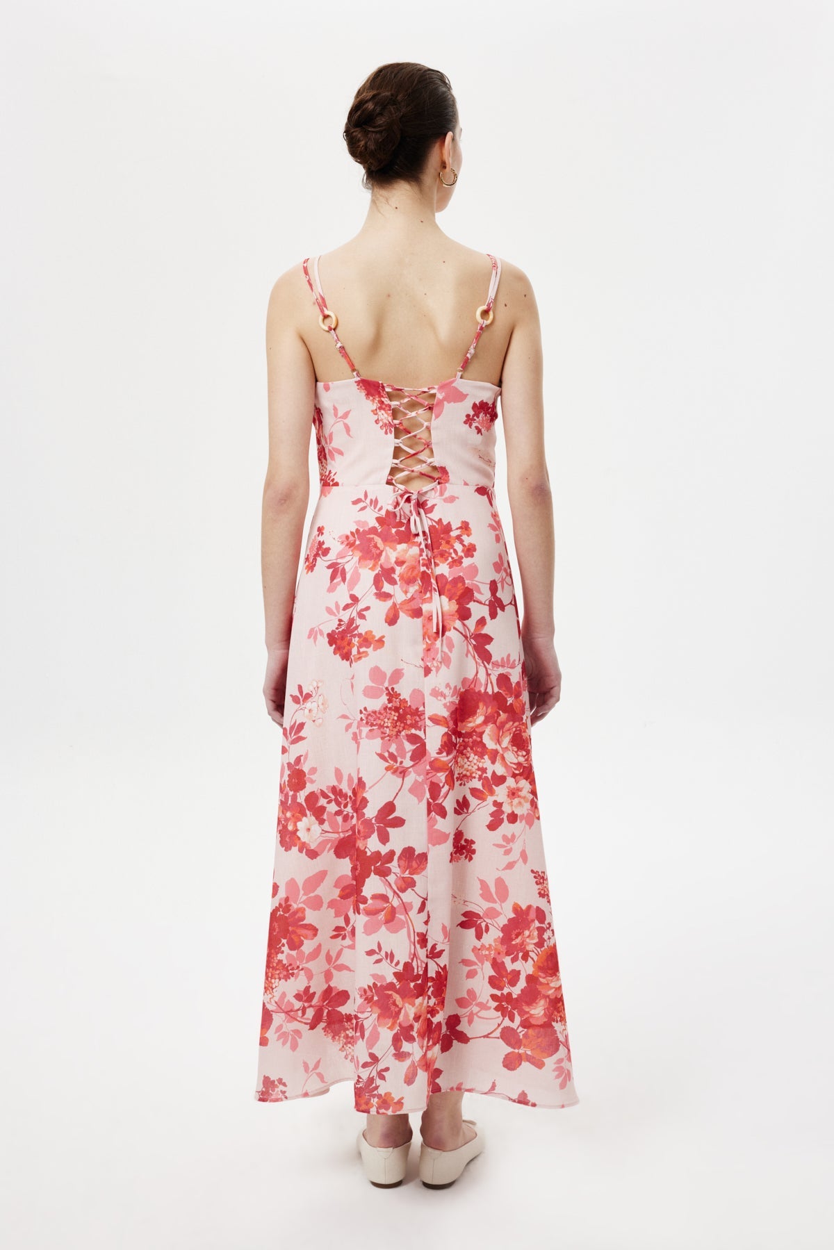 Floral Maxi Elbise