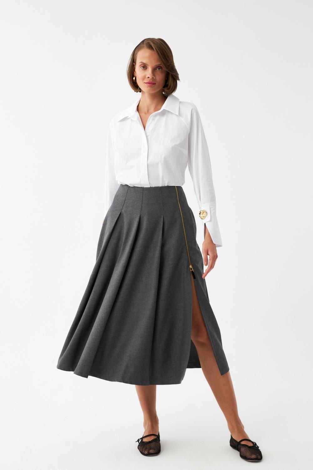 Normal Bel Geniş Kesim Etek