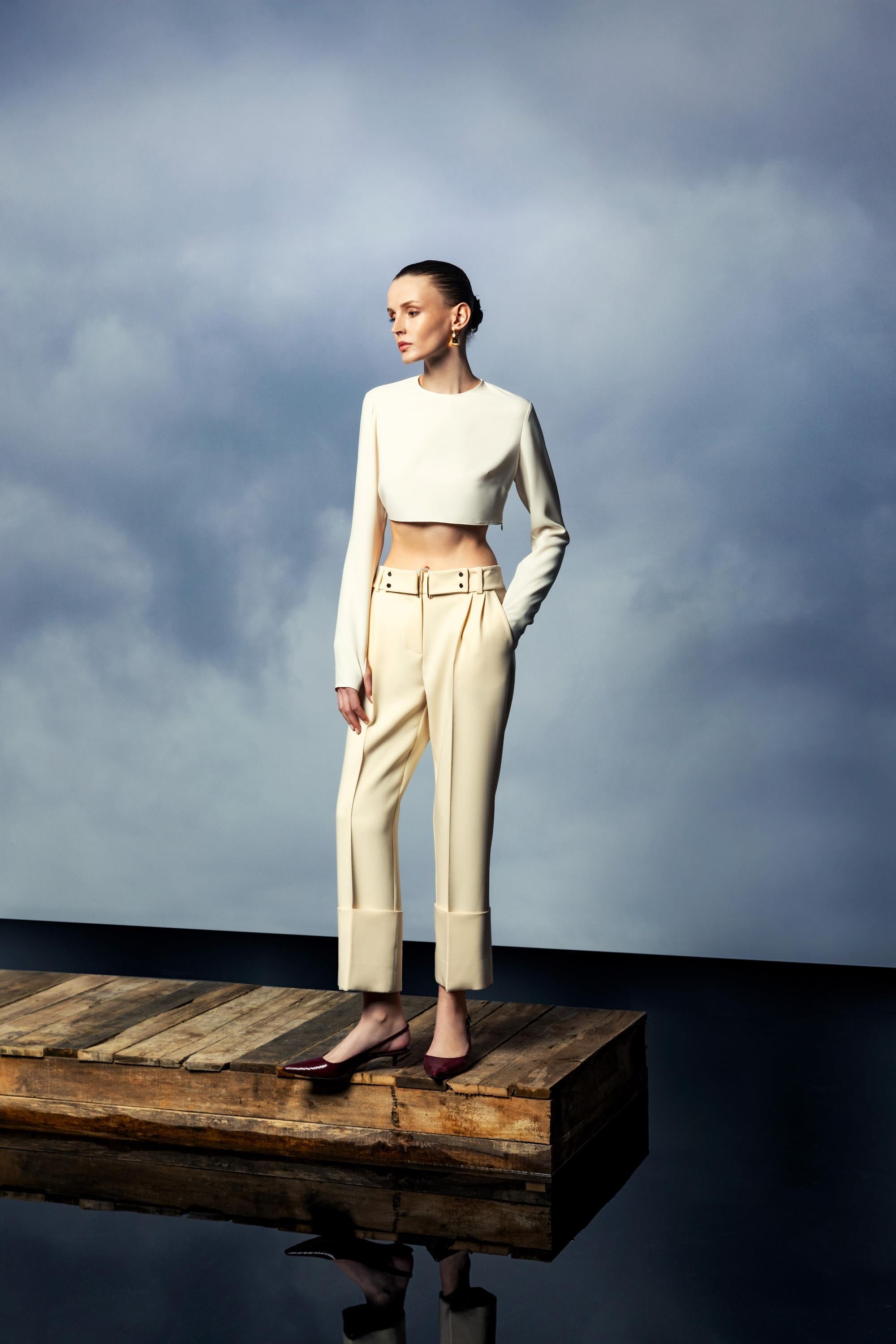 PAÇA KATLAMALI PANTOLON 26W20807