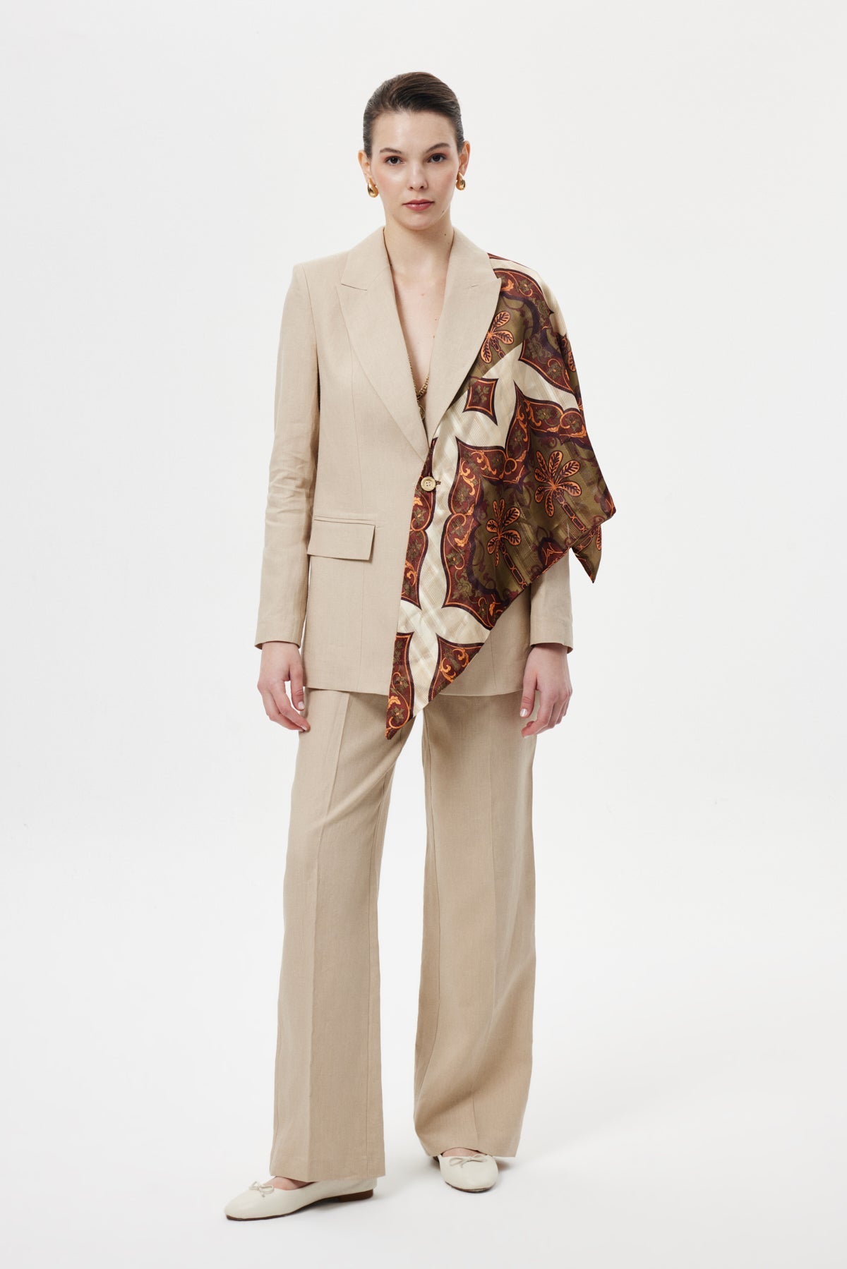 Şal Aksesuarlı Takım