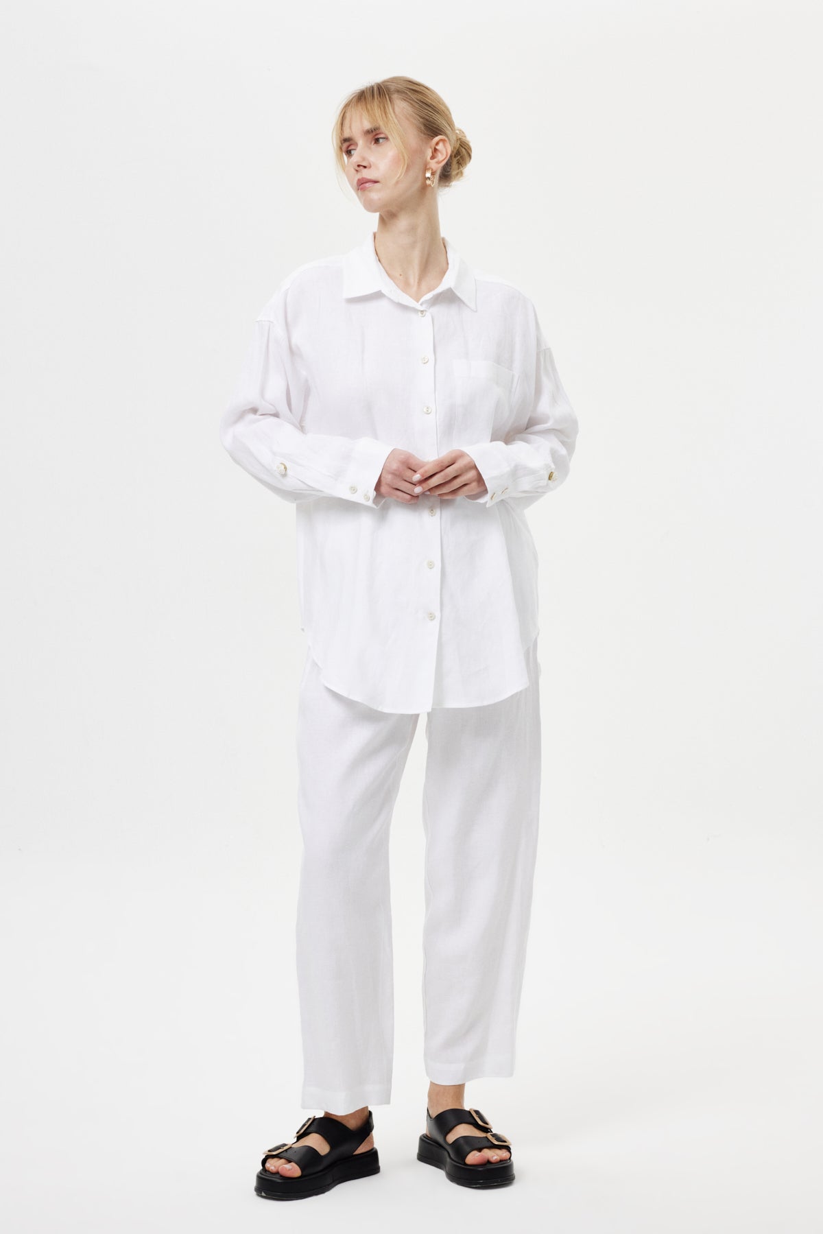 Regular-Fit Takım BEYAZ